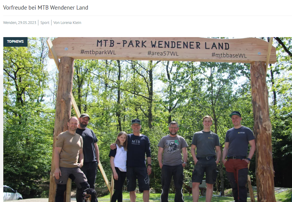 Ab auf die Trails: Mountainbike-Park in Wenden wird eröffnet – LokalPlus 29.05.23